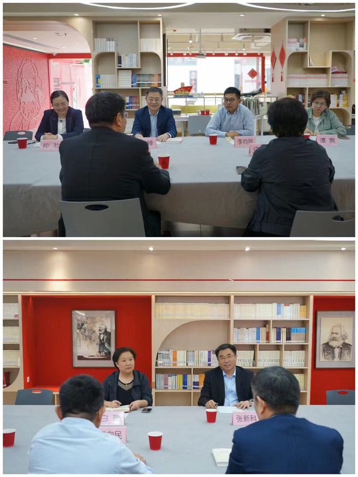 張新科赴南京藝術(shù)學(xué)院交流人文社科工作